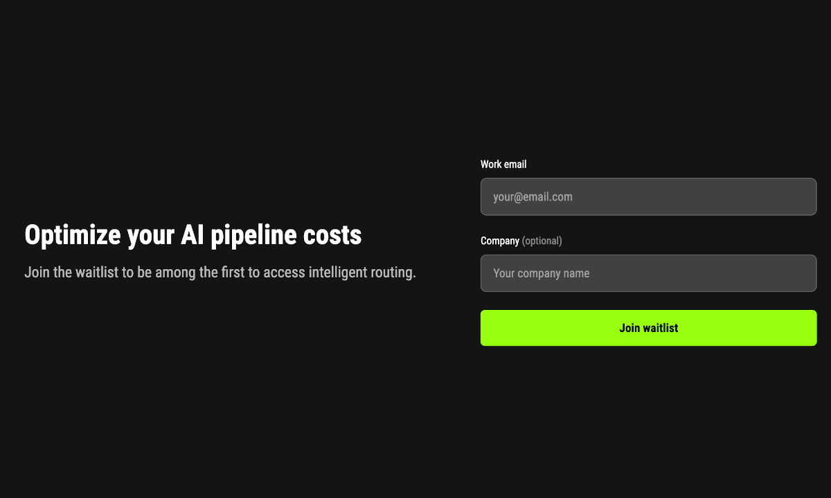Sansa AI Router logo and waitlist announcement